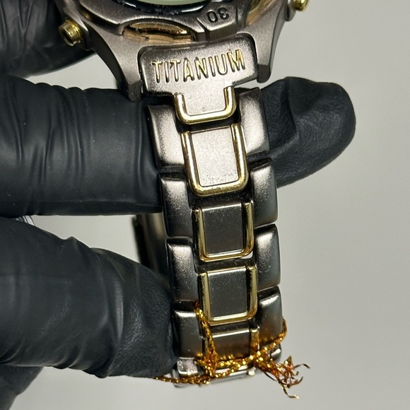 Philip Persio Quartz Watch Titanium Philip Persio Universal Titanium White Dial Two-Tone Men’s 40mm Watch